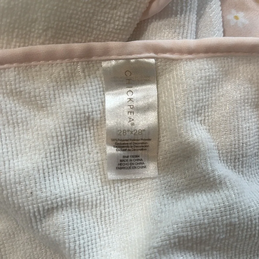 ChickPea Pink and White Baby Hooded Towels set of 5